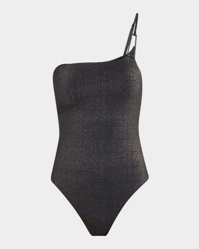Alaia Asymmetric One-Piece Swimsuit